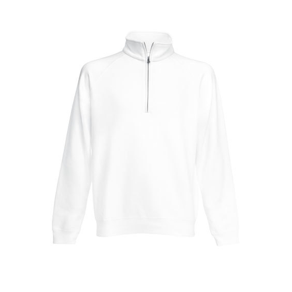 Premium Zip Neck Raglan Sweat