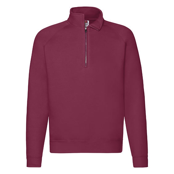 Premium Zip Neck Raglan Sweat