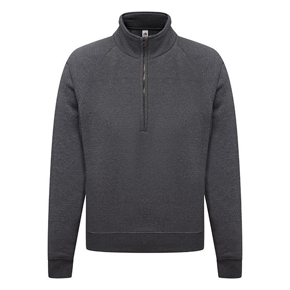 Premium Zip Neck Raglan Sweat