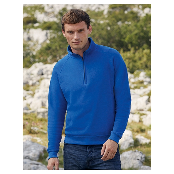 Classic Zip Neck Sweat