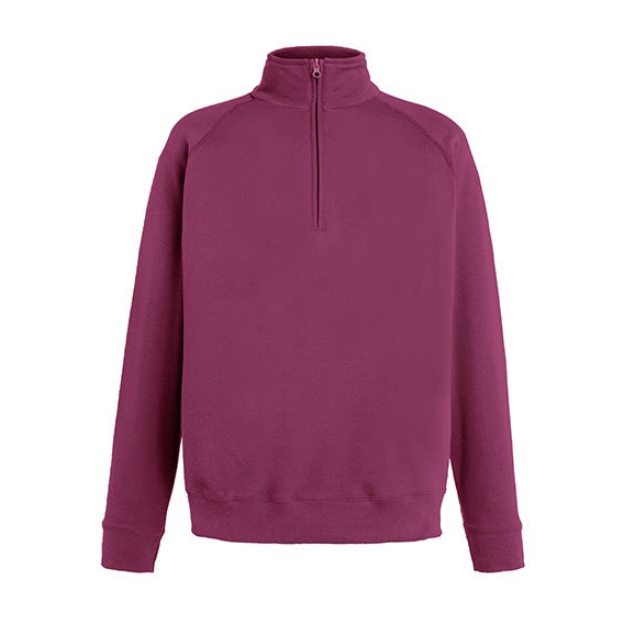 Lightweight Zip Neck Sweat