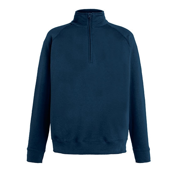 Lightweight Zip Neck Sweat