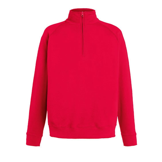 Lightweight Zip Neck Sweat