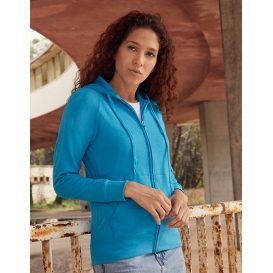 Ladies Lightweight Hooded Sweat Jacket