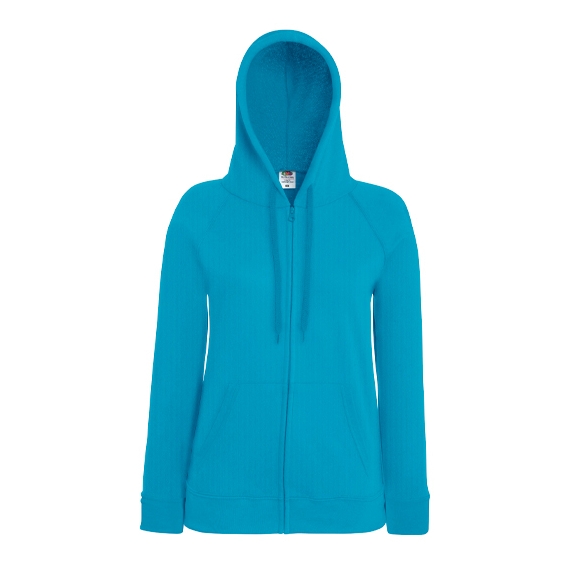 Ladies Lightweight Hooded Sweat Jacket
