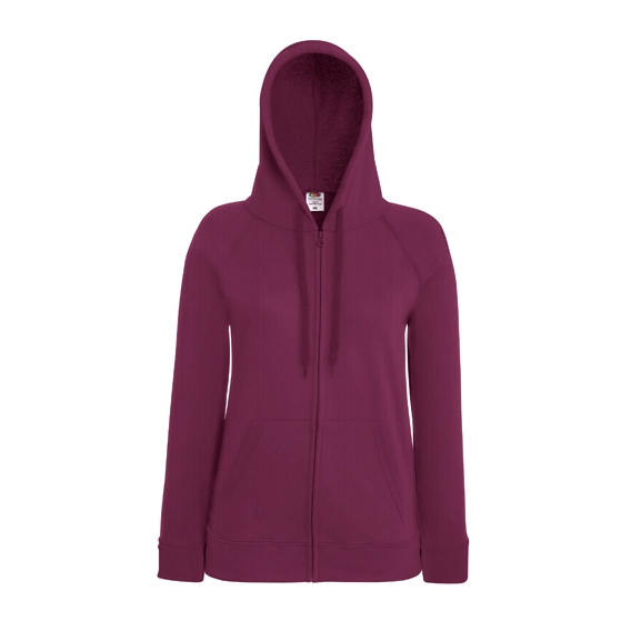 Ladies Lightweight Hooded Sweat Jacket