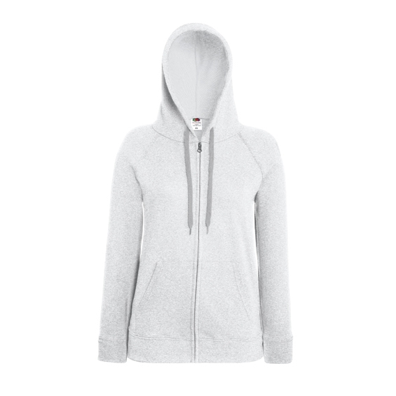 Ladies Lightweight Hooded Sweat Jacket
