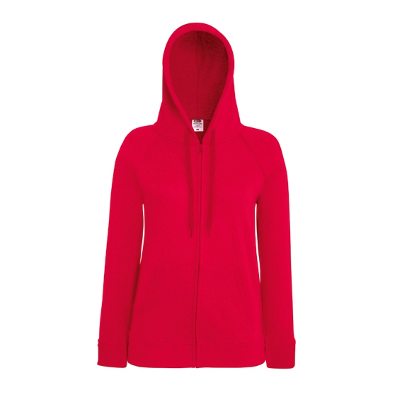 Ladies Lightweight Hooded Sweat Jacket