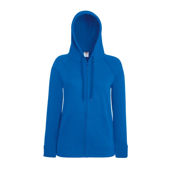Ladies Lightweight Hooded Sweat Jacket