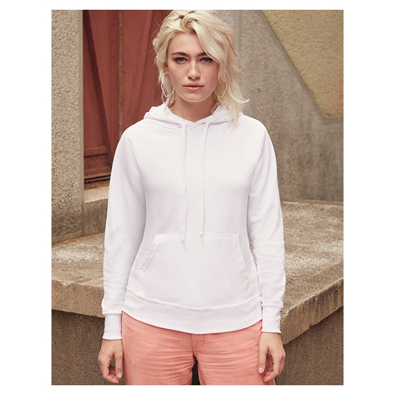 Ladies Lightweight Hooded Sweat