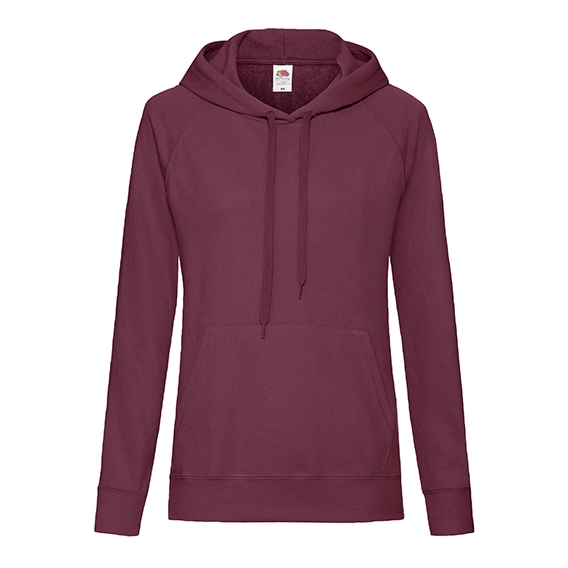 Ladies Lightweight Hooded Sweat