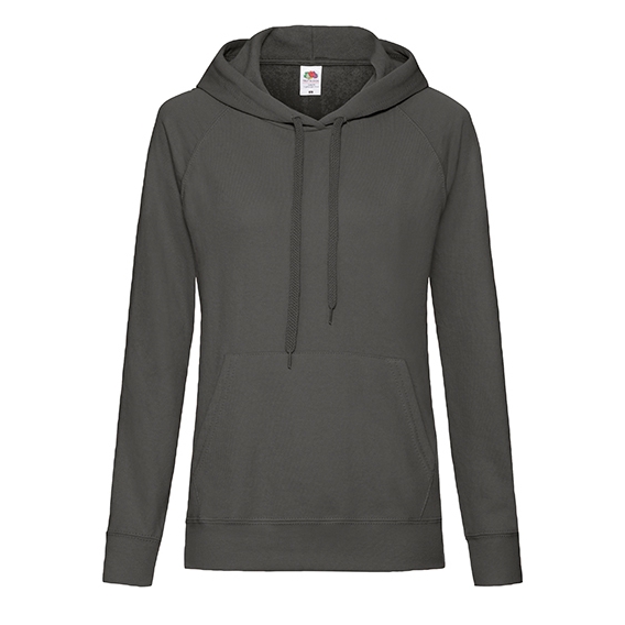 Ladies Lightweight Hooded Sweat