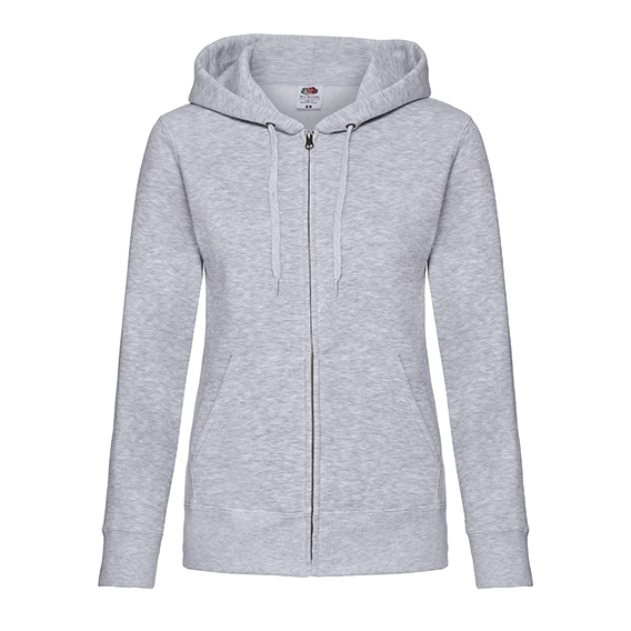 Ladies Premium Hooded Sweat Jacket