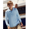 Kids Long Sleeve 65/35 Polo