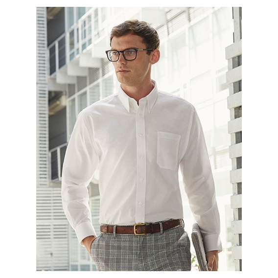 Men`s Long Sleeve Oxford Shirt