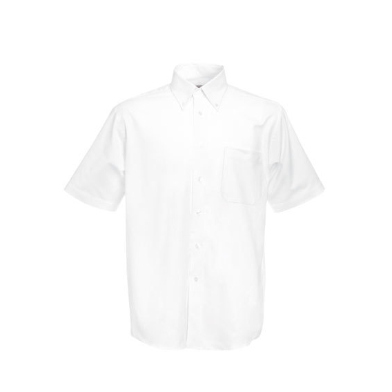 Men`s Short Sleeve Oxford Shirt