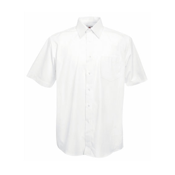 Men`s Short Sleeve Poplin Shirt