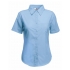 Ladies Short Sleeve Poplin Shirt