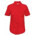 Ladies Short Sleeve Poplin Shirt