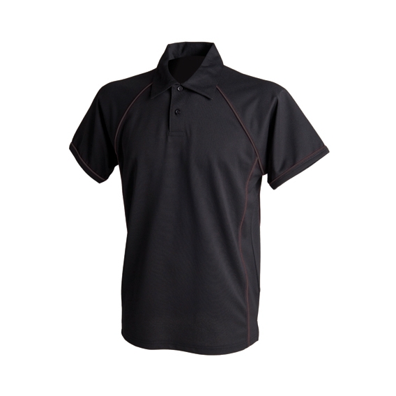 Men`s Piped Performance Polo