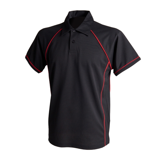 Men`s Piped Performance Polo