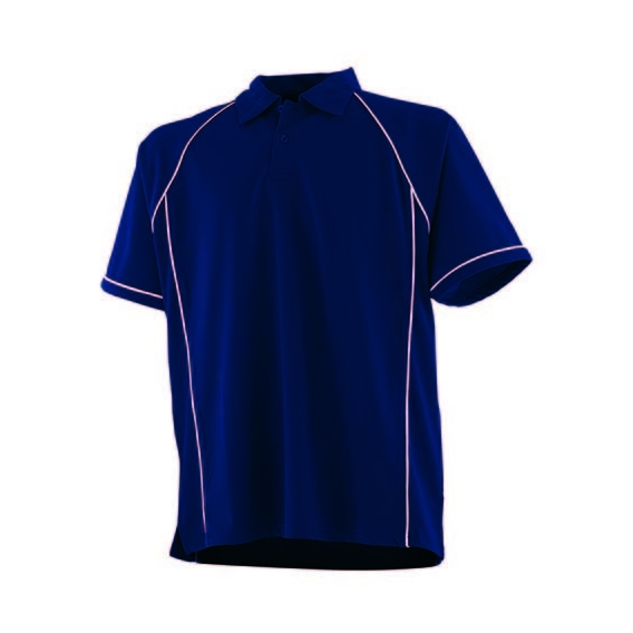 Men`s Piped Performance Polo