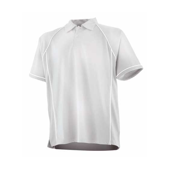 Men`s Piped Performance Polo