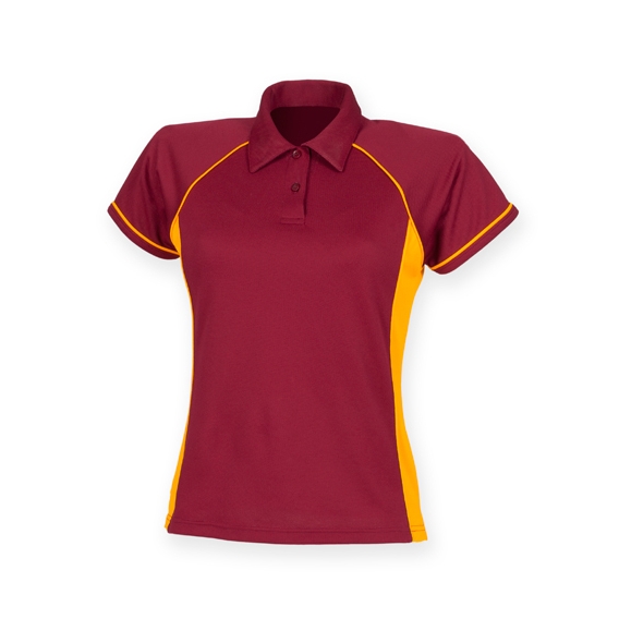 Ladies` Piped Performance Polo