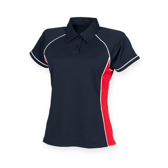 Ladies` Piped Performance Polo