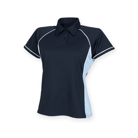 Ladies` Piped Performance Polo