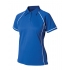 Ladies` Piped Performance Polo