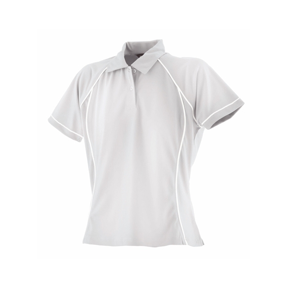 Ladies` Piped Performance Polo