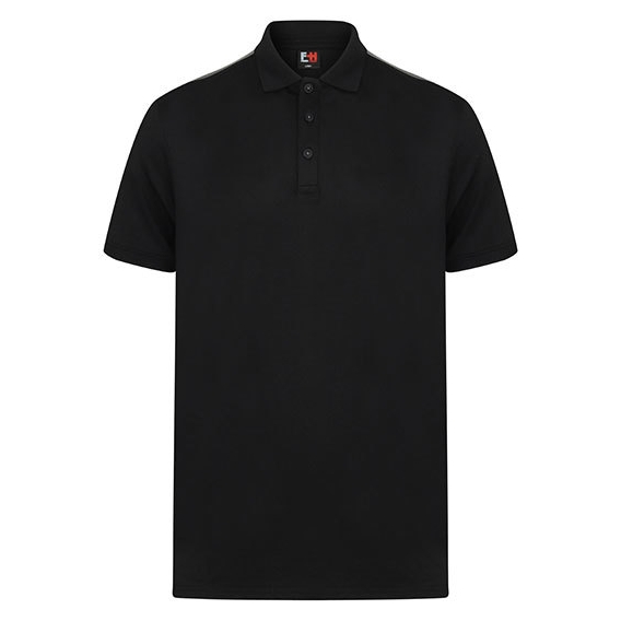 Adults` Contrast Panel Polo
