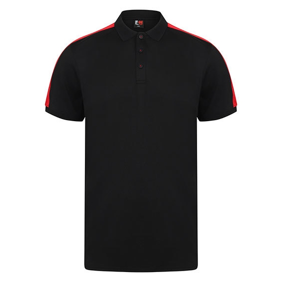 Adults` Contrast Panel Polo