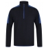 Adults` 1/4 Zip Midlayer with Contrast Panelling
