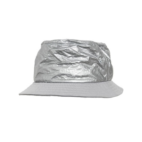 Crinkled Paper Bucket Hat