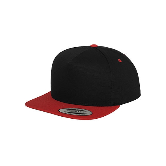 Classic 5 Panel Snapback Cap
