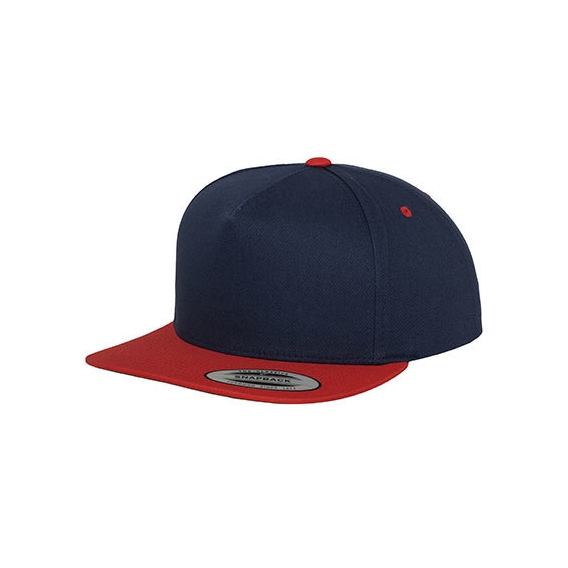 Classic 5 Panel Snapback Cap