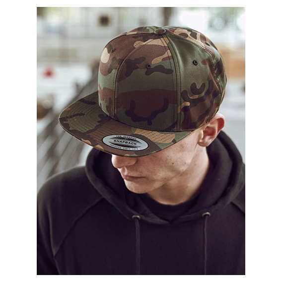 Camo Classic Snapback Cap