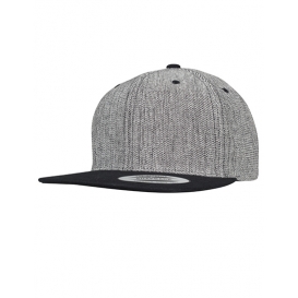 Melange Solid Snapback