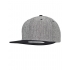 Melange Solid Snapback