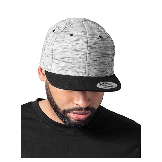 Stripes Melange Crown Snapback
