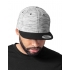 Stripes Melange Crown Snapback