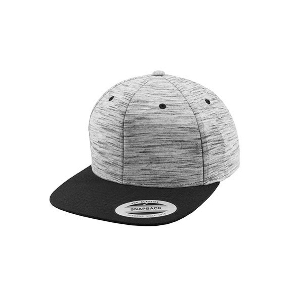 Stripes Melange Crown Snapback