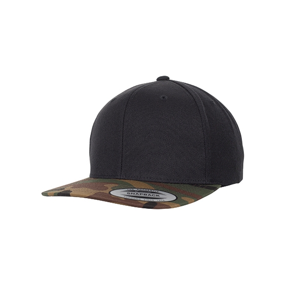 Classic Snapback 2-Tone Camo Cap