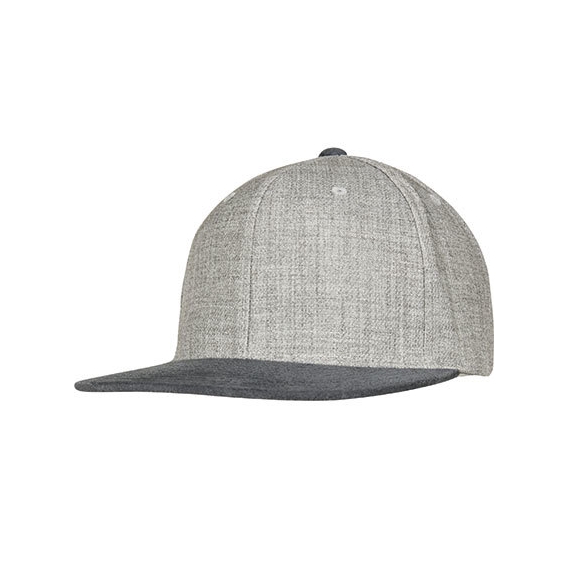 Melange Velour Snapback