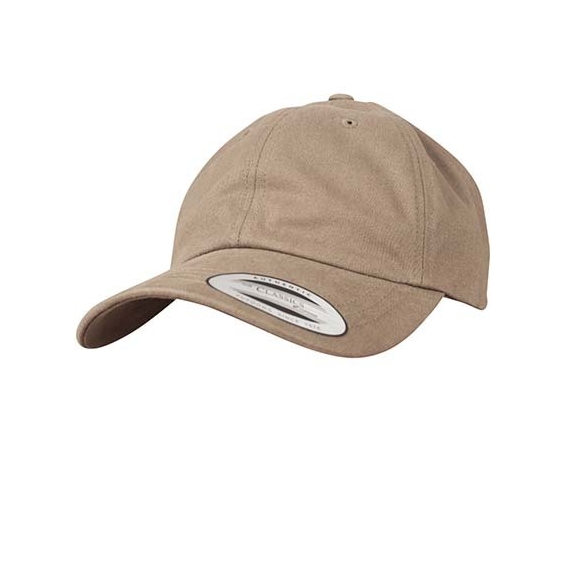 Peached Cotton Twill Dad Cap