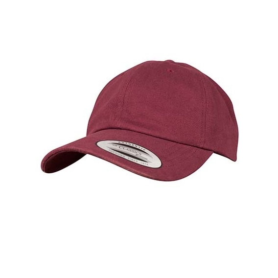 Peached Cotton Twill Dad Cap