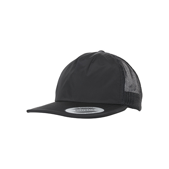 Unstructured Soft Visor Trucker Snapback
