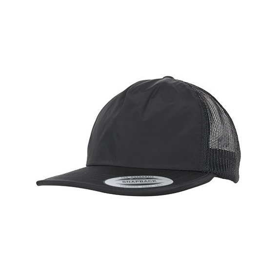 Unstructured Soft Visor Trucker Snapback